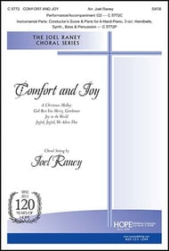 Comfort and Joy SATB choral sheet music cover Thumbnail